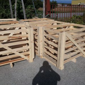 Παντός τύπου ξύλινα μέσα συσκευασίας